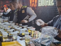 Satu Pengunjung THM Pekanbaru Positif Narkoba, Ratusan Lolos Tes Urine