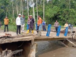 Tinjau Lokasi Bencana di Situjuah, Bupati Apresiasi BWS V Sumatera