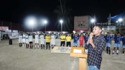 Generasi Muda Baing Nagari Guguak Malalo Gelar Turnamen Futsal Linbdbas Cup III