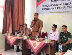 Camat Ranah Ampek Hulu Tapan Apresiasi Sosialisasi Pencegahan Penyakit Polio