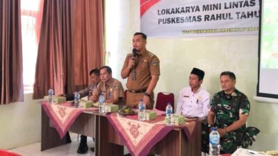Camat Ranah Ampek Hulu Tapan Apresiasi Sosialisasi Pencegahan Penyakit Polio