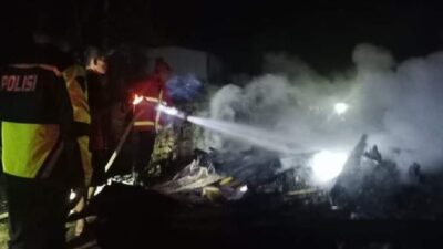 Kebakaran di Pasia Laweh Palupuah Hanguskan Satu Rumah
