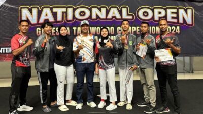Bawa Pulang 2 Emas Kejurnas, Taekwondo Sumbar Optimis Tatap PON