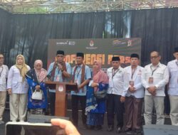 Ratusan Masyarakat Antar Pasangan Supardi-Tri Venindra Mendaftar di Hari Terakhir