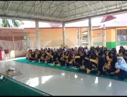 Puskesmas Tanjung Beringin Adakan Aksi Bergizi di SMPN 1 Lunang