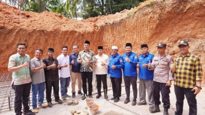Pembangunan BTS di Kampuang Dalam Lubuak Tarok Dimulai