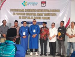 Epyardi-Ekos Jalani Pemeriksaan Kesehatan di M Djamil