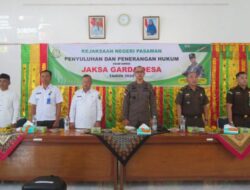Kejari Pasaman Laksanakan Jaksa Garda Desa di  Seluruh Nagari