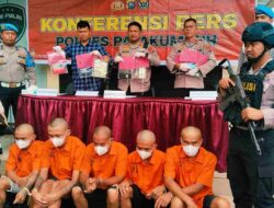 Lima Perampok Diamankan Polres Payakumbuh