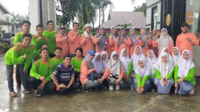 Gerak Jalan Sehat di Pasaman Barat Hujan-hujanan