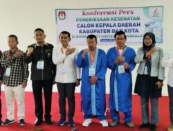 Calon Bupati dan Wakil Bupati AWR/MW Periksa Kesehatan di RS Unand.