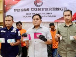 Pria Viral yang Melawan Polisi di Pekanbaru Ternyata Pengedar Narkoba