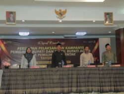 Rakor KPU Agam Untuk Matangkan Persiapan Kampanye Pilkada Serentak 2024