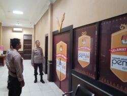 Pilkada 2024, Polresta Pekanbaru Tingkatkan Pengamanan di Kantor KPU