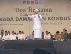 Polda Riau Gelar Doa Bersama untuk Pilkada Damai, Begini Pesan Ustad Das’ad Latif