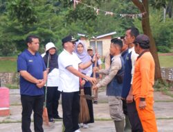 Pj. Walikota Pimpin Aksi Gotong Royong Bersama di Kawasan Wisata Strategis Batang Agam