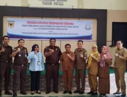 Diskominfo Tanah Datar Jalin Kerjasama dengan Kejaksaan Negeri