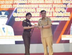 Bupati Dharmasraya Sutan Riska Dikunjungi Kajati Sumbar