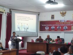 Kuliah Umum di Fisipol Unes, Edi Hasymi Dorong Mahasiswa Kawal Tatakelola Pemerintahan 