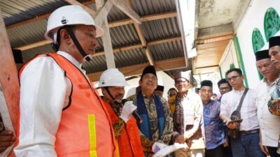 Masjid Muslimin Jorong Melur Nagari Lubuak Jantan Dibangun Baru