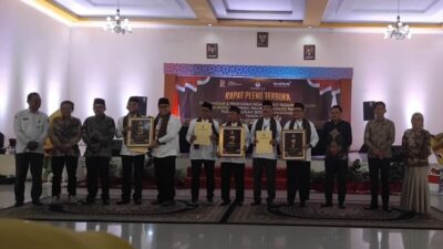 Nomor Urut Paslon Cawako-Cawawako Padang Panjang; Winner 1, NaGari 2, HA 3