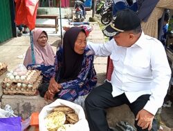 Cabup Agam Benni Warlis Kunjungi Pedagang Pakan Kamih Tilkam