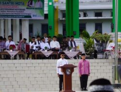 Diikuti Ribuan Santri MDTA, Bupati Safaruddin Pimpin Apel Akbar 1 Muharram 1446 H