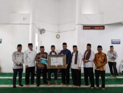 Masjid Akbar Galogandang Nagari III Koto Diharapkan Kankemenag Jadi Pilot Project