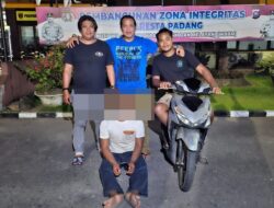 Beraksi di Padang, Pelaku Curanmor Ditangkap di Bukittinggi