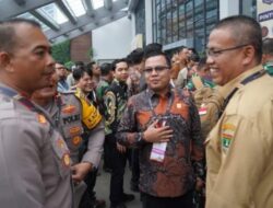 Pjs. Bupati Arry Yuswandi Bersama Ketua DPRD dan Forkopimda Hadiri Rakornas