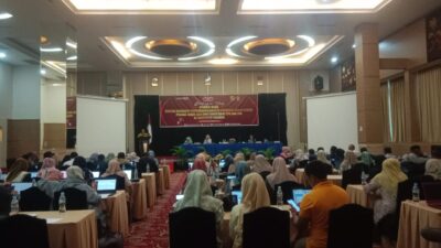 Memudahkan Laporan Badan Ad Hoc, KPU Pasaman Gelar Bimtek Aplikasi SITAB