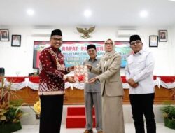 Rapat Paripurna DPRD Tanah Datar, Pjs. Bupati Arry Yuswandi Jawab Pandangan Fraksi