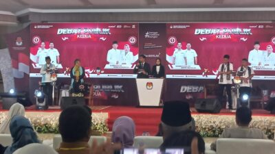 Debat Pamungkas Pilkada Sawahlunto Berlangsung Aman