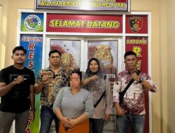 Polres Dharmasraya Tangkap IRT Diduga Jadi Mucikari