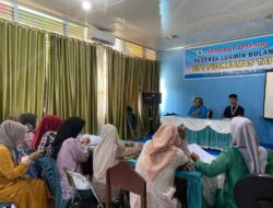Pertemuan Kader Kesling Digelar UPT Puskesmas Tapan