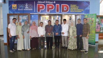 Tim Vertual KI Sumbar Lakukan Penilaian terhadap PPID Kota Pariaman