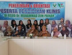 Mahasiswa Gizi dan Dokter Muda Praktik di RSUD M Zein