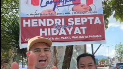 Raffi Ahmad : Pilih Hendri Septa – Hidayat, Program dan Anggaran  Pusat Sinkron