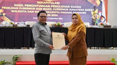 Paslon Mahyeldi-Vasko dan Hendri-Allex Peraih Suara Terbanyak