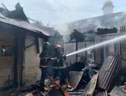 Rumah di Sawahan Terbakar, Kerugian Ratusan Juta