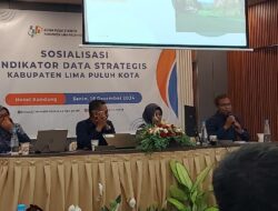BPS Limapuluh Kota Satu Data Indonesia Untuk Pembangunan Daerah