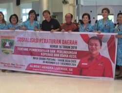 Albert Hendra Lukman Sosialisasi Perda No 16 tahun 2019