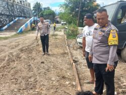 Tekan Angka Kecelakaan, Kasat Lantas Sijunjung Bangun Arena Keterampilan Mengemudi secara Swadaya
