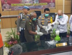 Polres Pasbar Musnahkan Barang Bukti