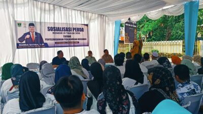 Nanda Satria Sosialisasikan Perda tentang Perlindungan Konsumen kepada Masyarakat