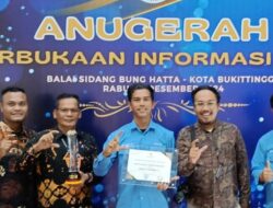 Nagari Air Haji Barat, Juara I Keterbukaan Informasi Publik Tingkat Sumbar