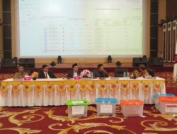KPU Pessel Gelar Rapat Pleno Rekapitulasi Pilkada