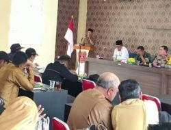 Camat Palupuah Agam Nong Rianto Gelar Rakor Awal Tahun
