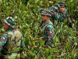 Lantamal II Padang, Satgas dan Masyarakat Bersihkan Talago Koto Baru