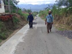 Panitia Pengecoran Bahu Jalan Canduang Guguak Katiak Harapkan Bantuan Semen